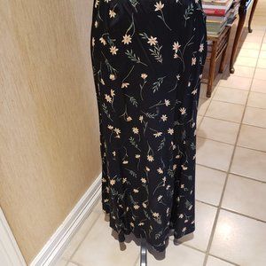 Kathleen Sommers Floral Skirt - XL